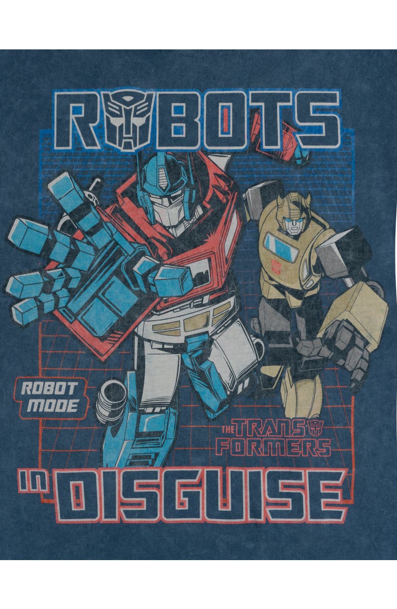 Transformers Short Sleeve T-Shirt, Alternate, color, Prime Bumblebee Slate