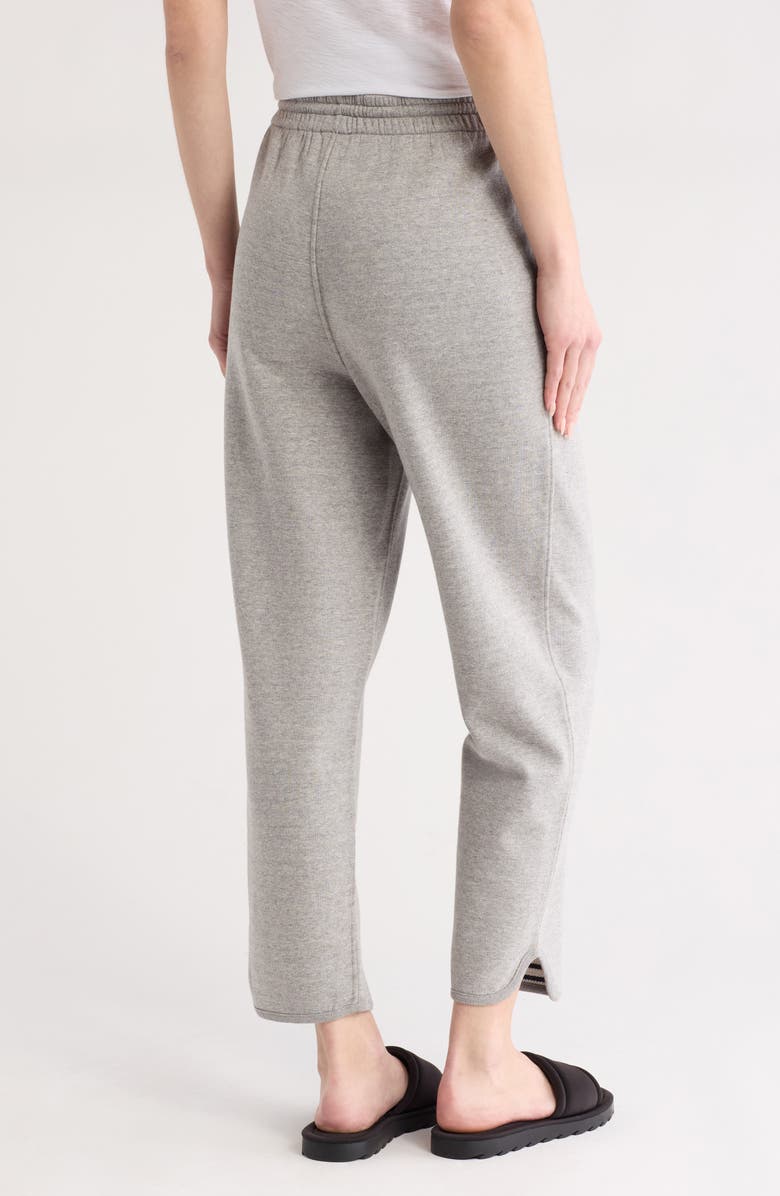 Theory Notch Stripe Joggers, Alternate, color, Grey