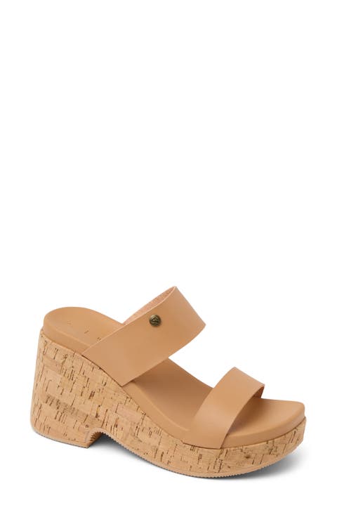 Sunset Ibiza Platform Slide Sandal (Women)
