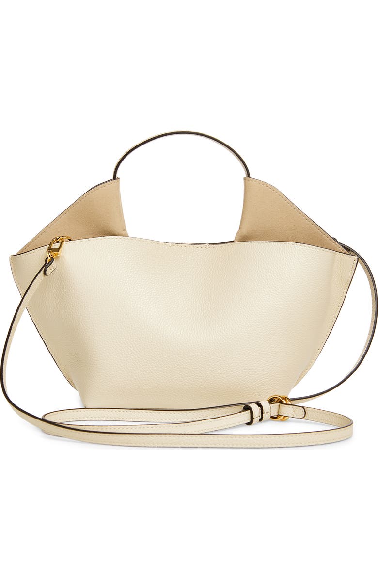 Ree Projects Mini Ann Leather Tote, Alternate, color, Beige