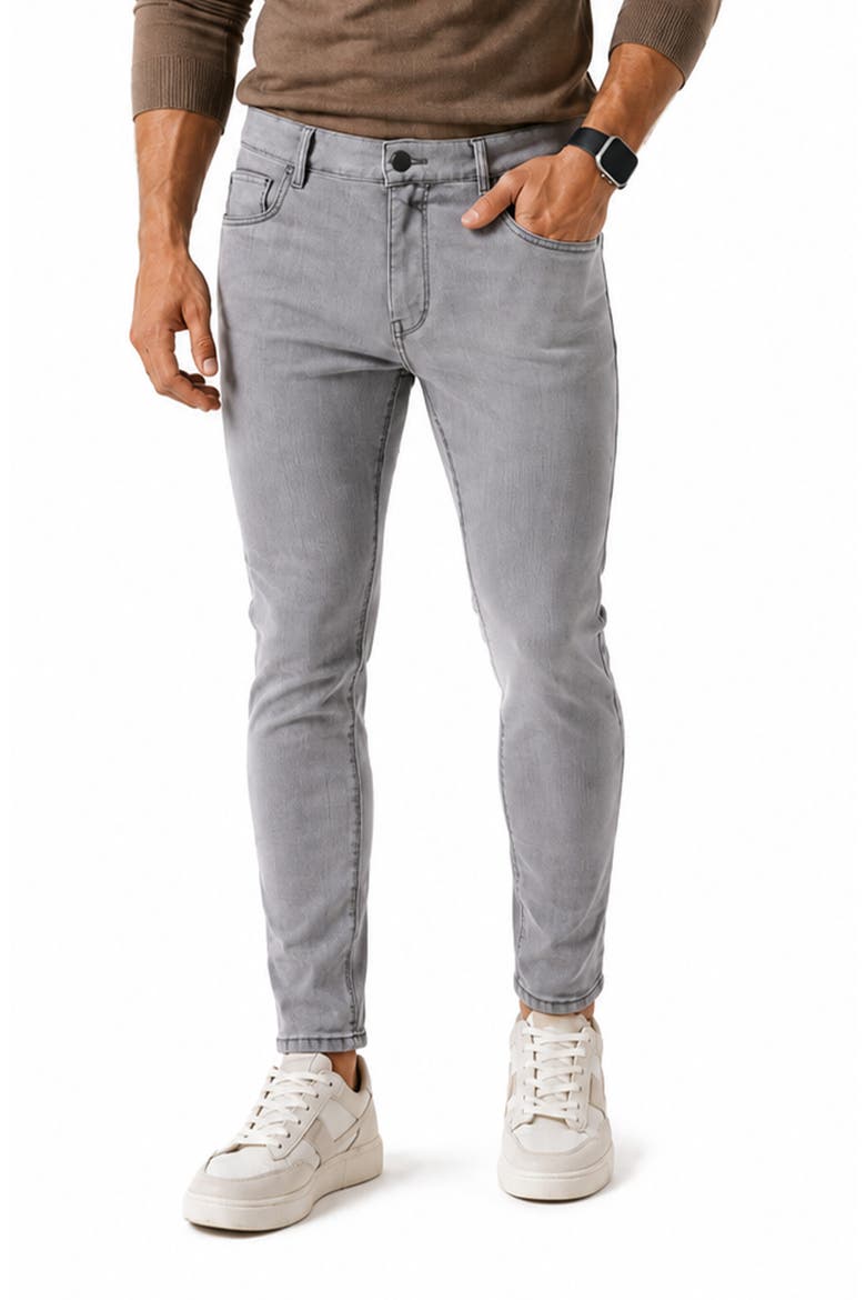 Marthyr010 Straight Leg Jeans, Main, color, GREY
