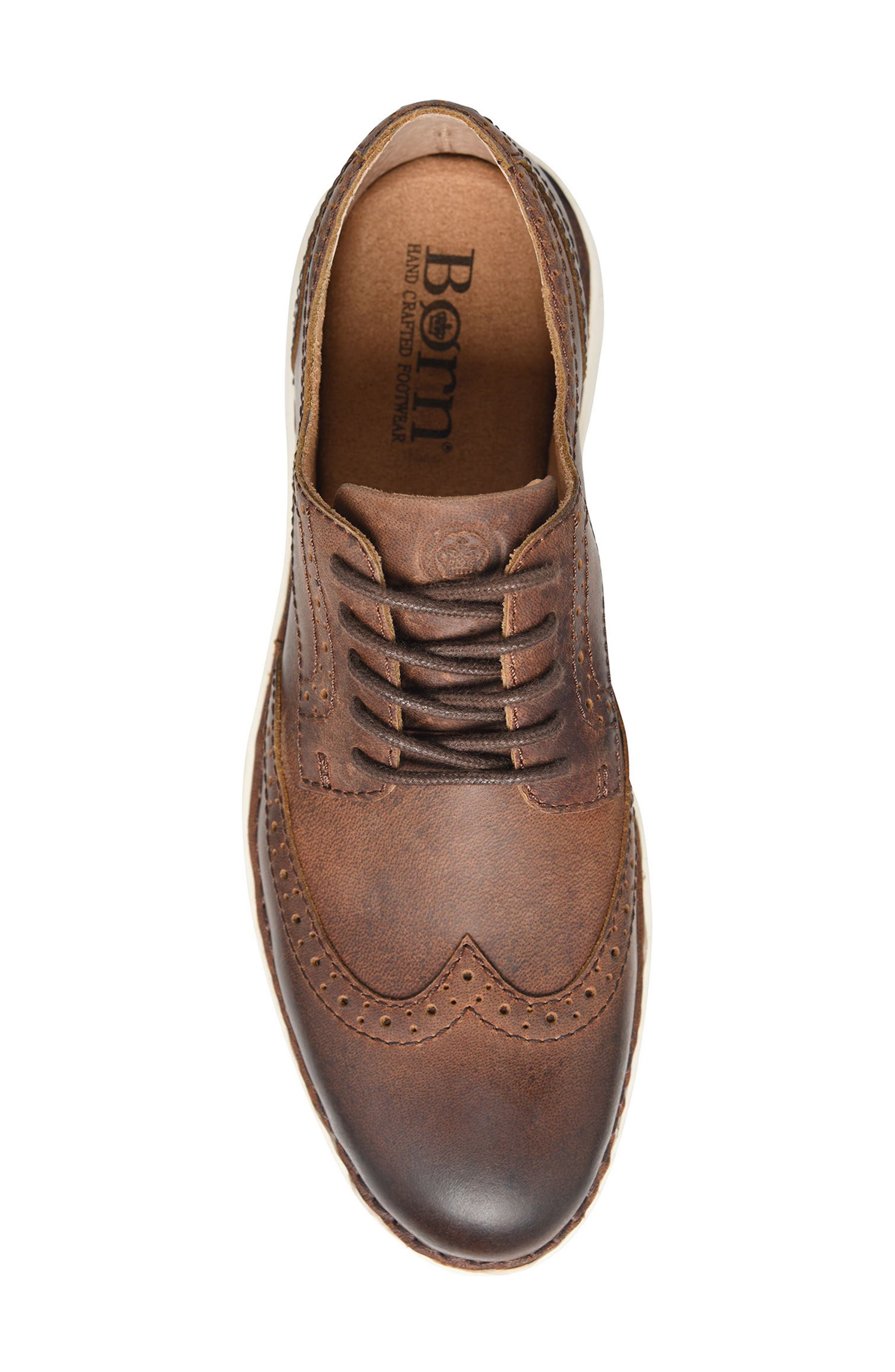 Børn Luke Sneaker, Alternate, color, Brown Full Grain