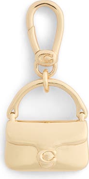 COACH Logo Handbag Charm