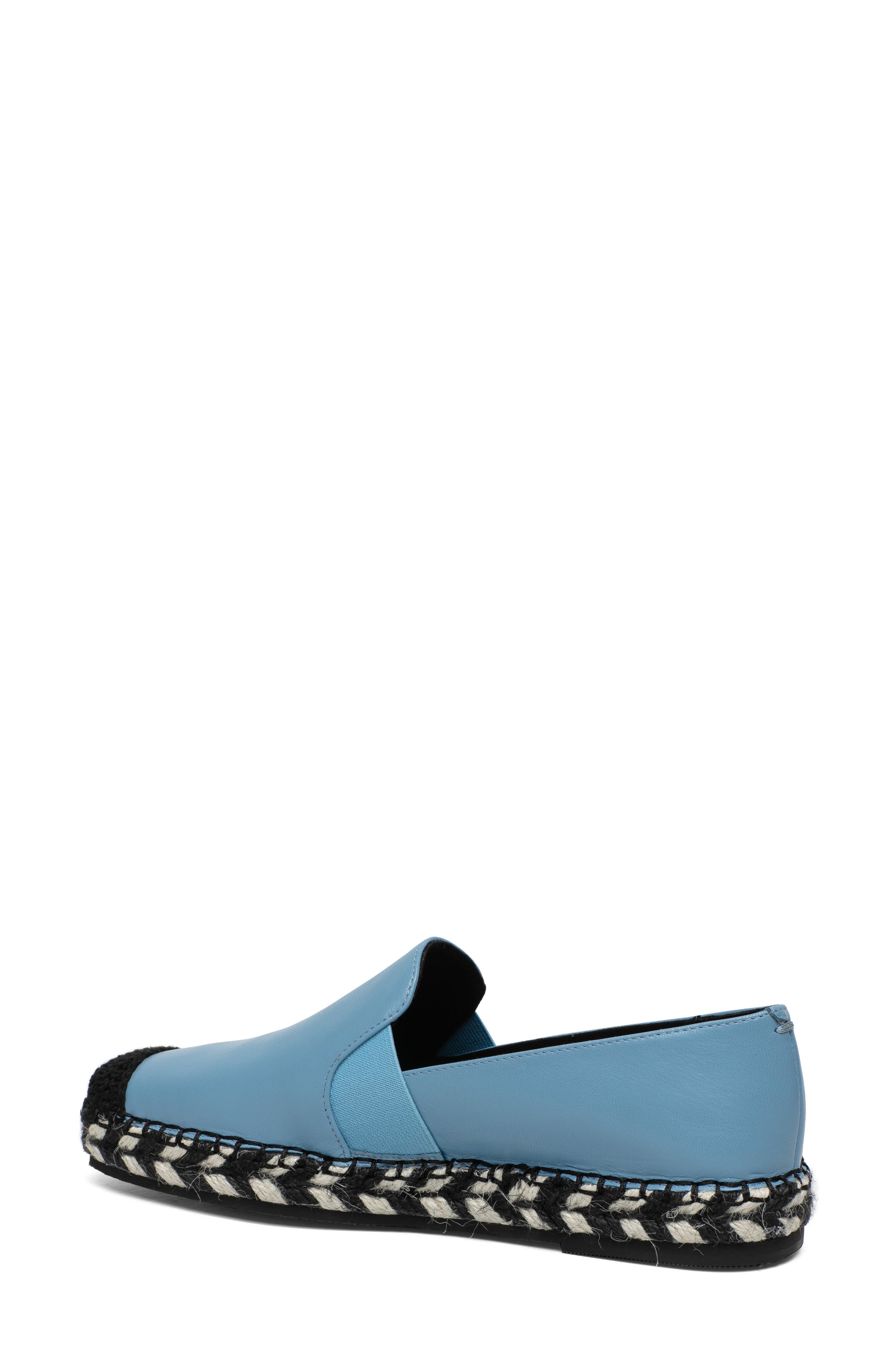 Linea Paolo Sally Espadrille Flat, Alternate, color, Cerulean Blue