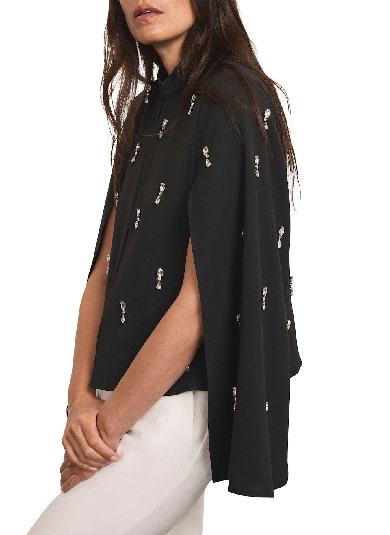 Embellished Cape Top - image 2