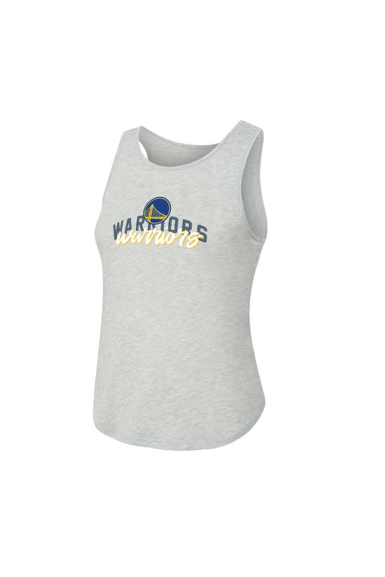 Women's Concepts Sport Royal/Heather Gray Golden State Warriors Regulate Tank & Pant Set, Alternate, color, Royal