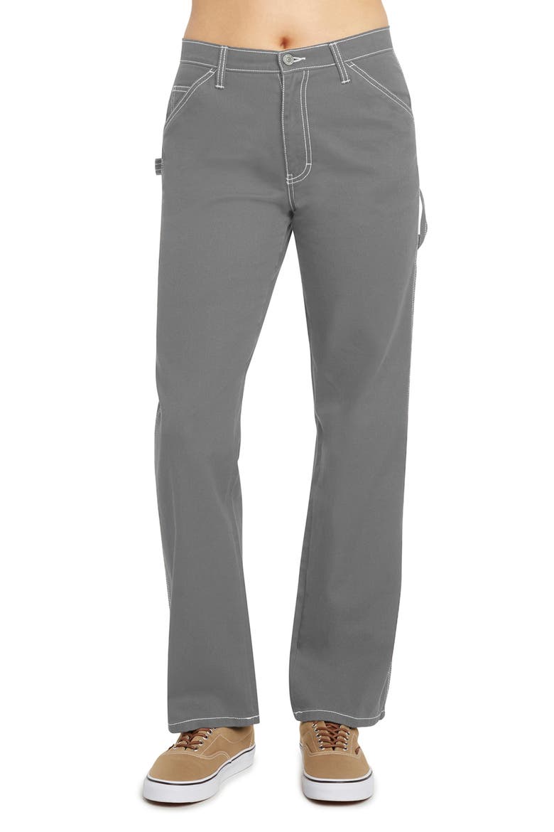 Relaxed Fit Carpenter Pants, Main, color, SMOKE