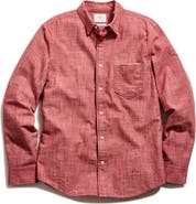 Billy Reid Slub Cotton MSL Button-Up Shirt