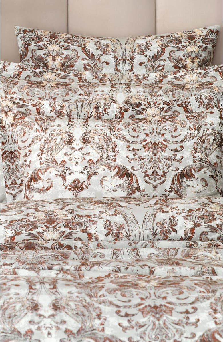 Togas Shelton Pillowcase, Alternate, color, Brown