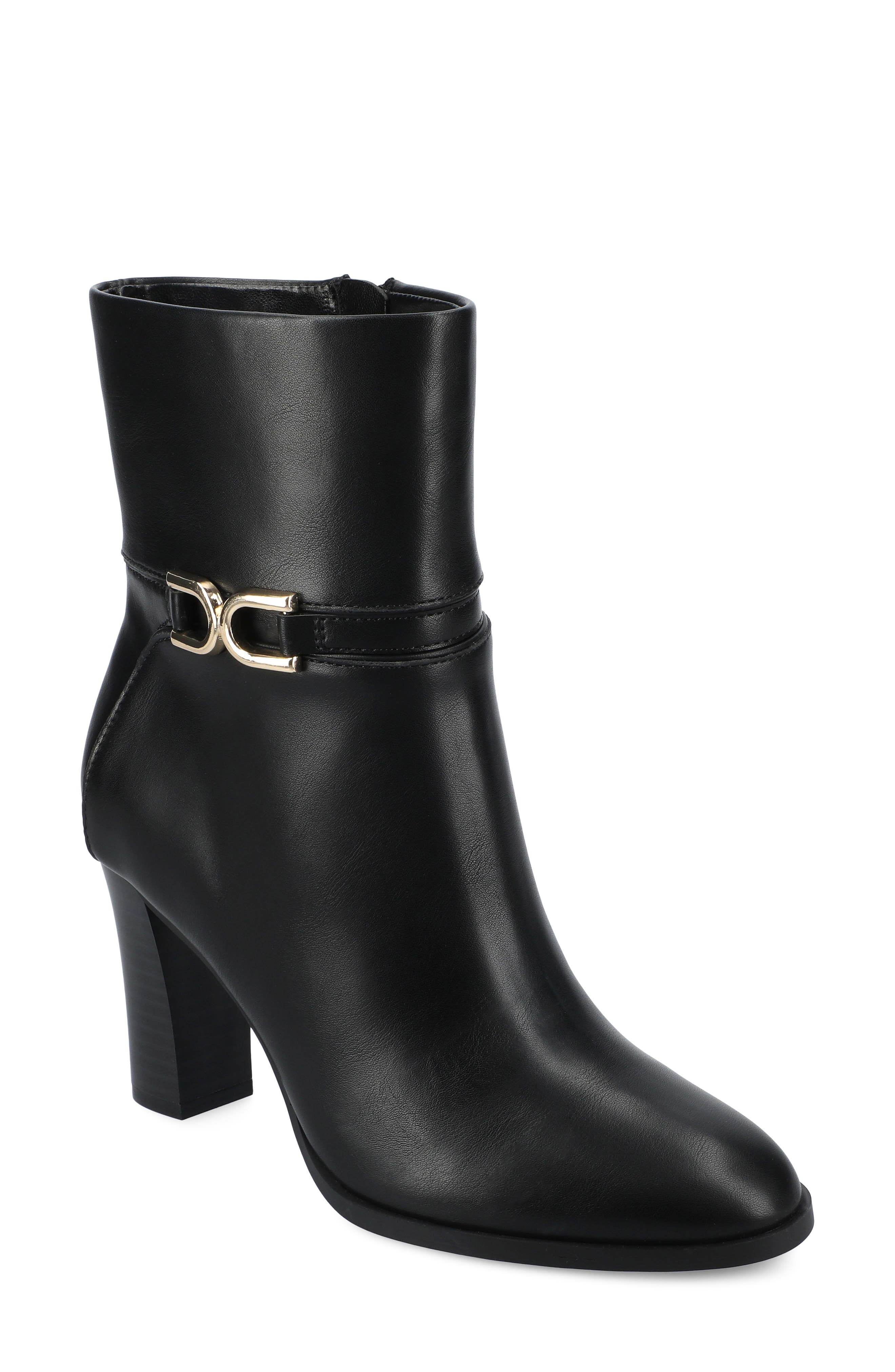 Freyja Bootie, Main, color, BLACK SMOOTH