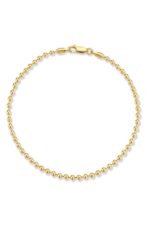 3mm Ball Chain Bracelet