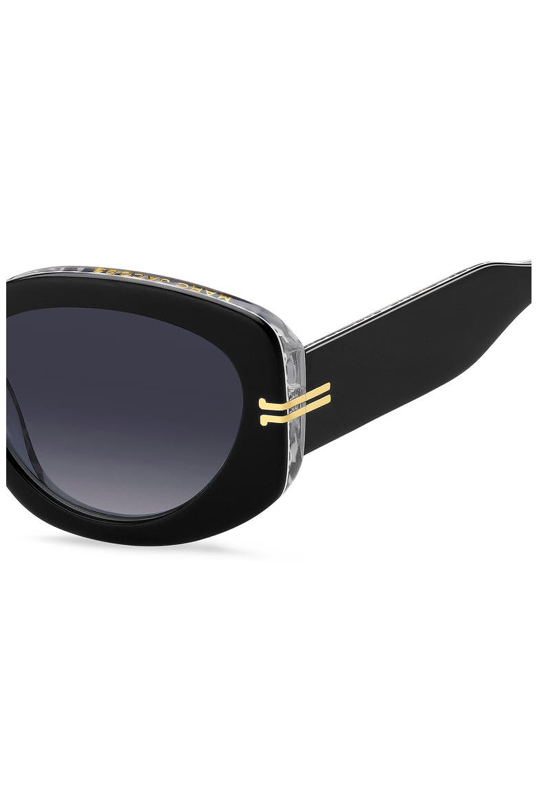 56mm Gradient Rectangular Sunglasses, Alternate, color, 0TAY-9O