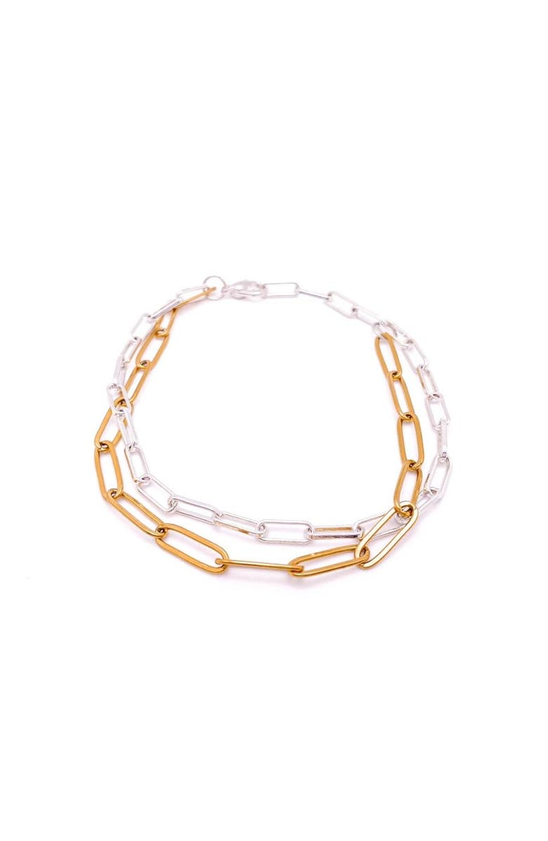 Alegria Accessories Duo Bracelet, Main, color, Gold