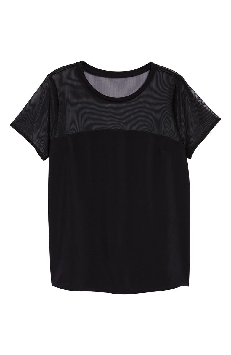 Zella Go with the Flow Mesh Top, Main, color, 