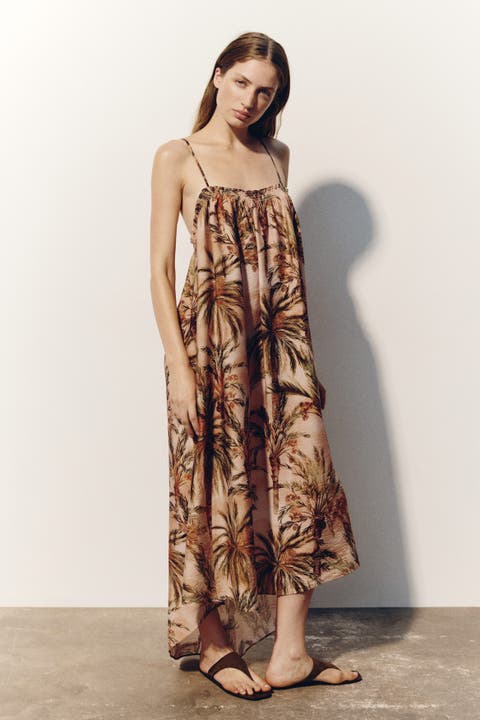 A-line Low-back Dress