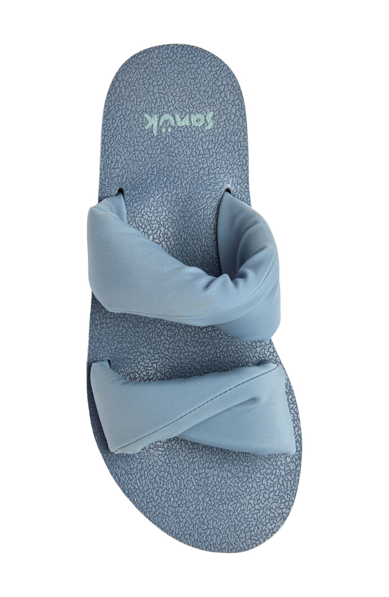 Sanuk Yoga Twist 'N Slide Sandal, Alternate, color, Denim Blue