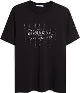 Givenchy Photographic Negative Logo Regular Fit Graphic T-Shirt