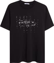 Givenchy Photographic Negative Logo Regular Fit Graphic T-Shirt