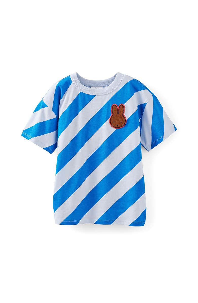 Cotton On Kids Kid's License Drop Shoulder Ss Tee, Main, color, Lcn Mif Ice Blue Miffy