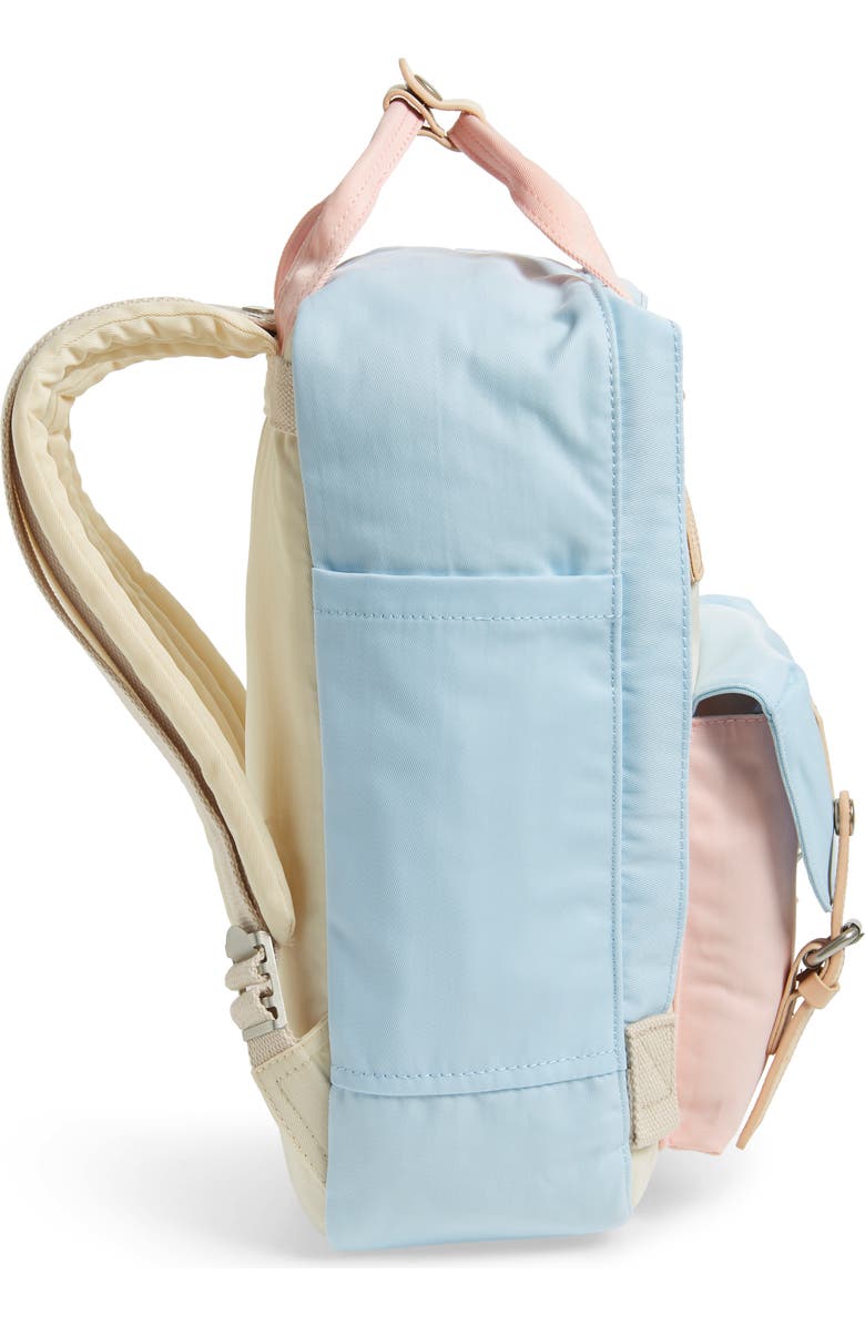 Doughnut Macaroon Colorblock Backpack, Alternate, color,
