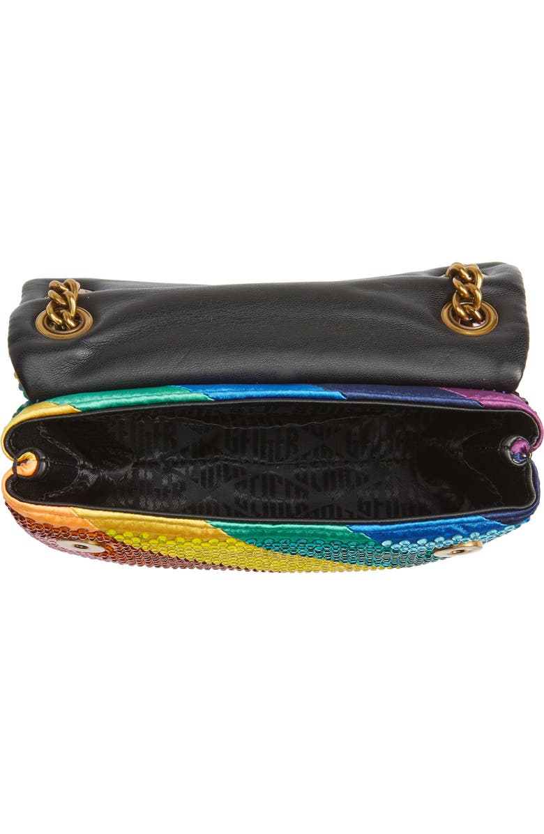 Kurt Geiger London Mini Kensington Crystal Shoulder Bag, Alternate, color,