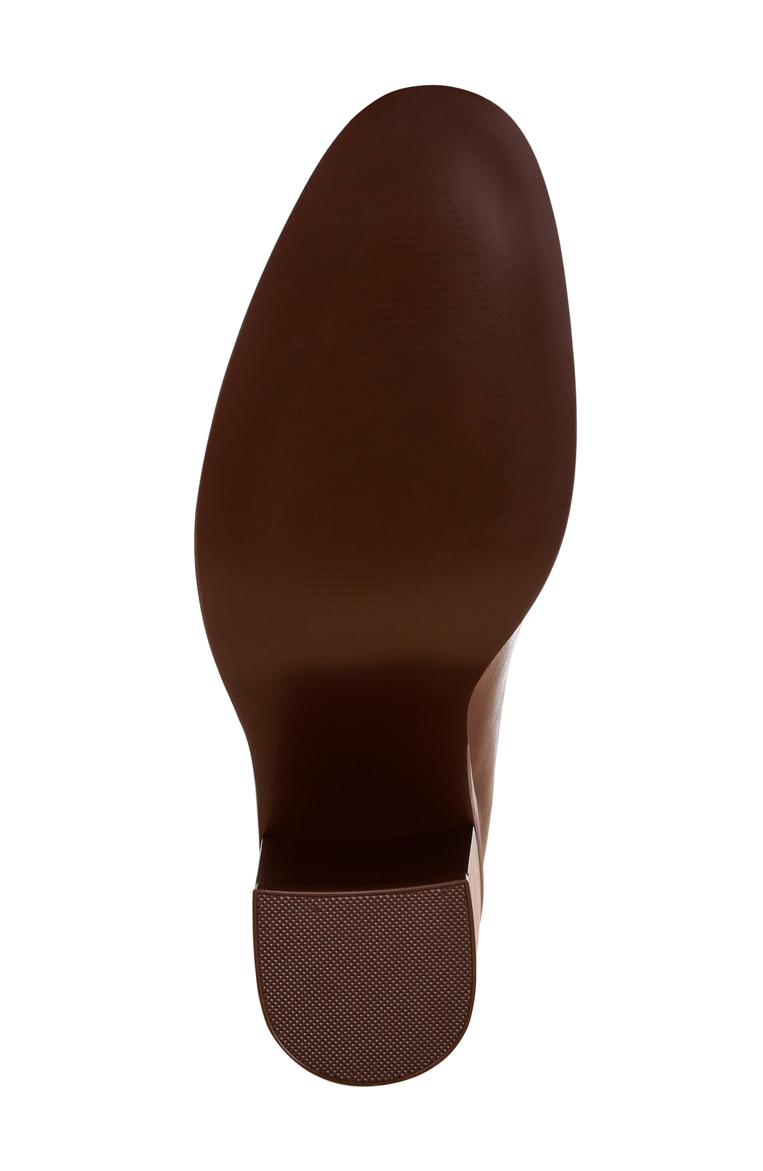 Amalina Round Toe Pump, Alternate, color, BROWN SMOOTH