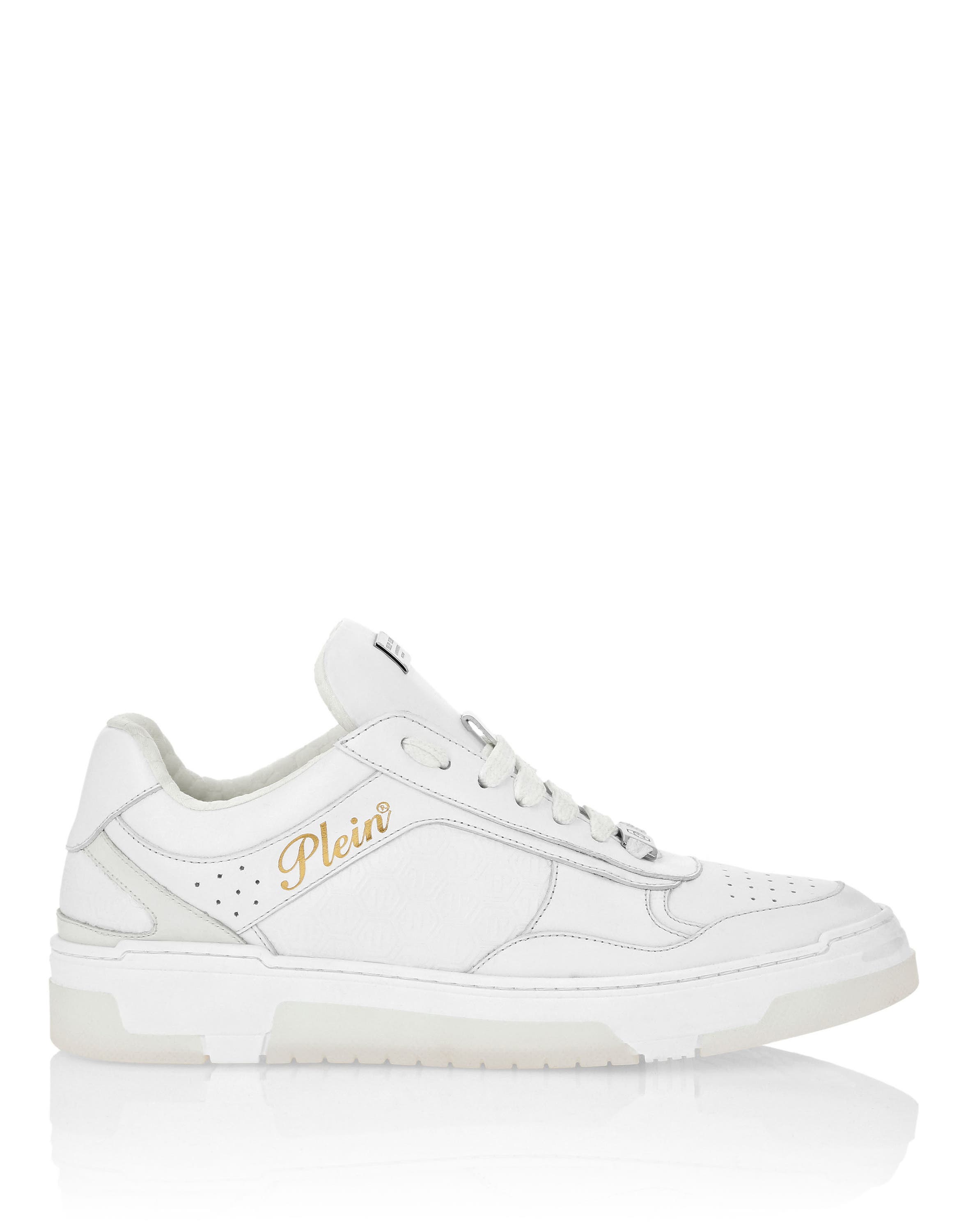 Low-Top Sneakers Nappa Suede Unisex, Alternate, color, white