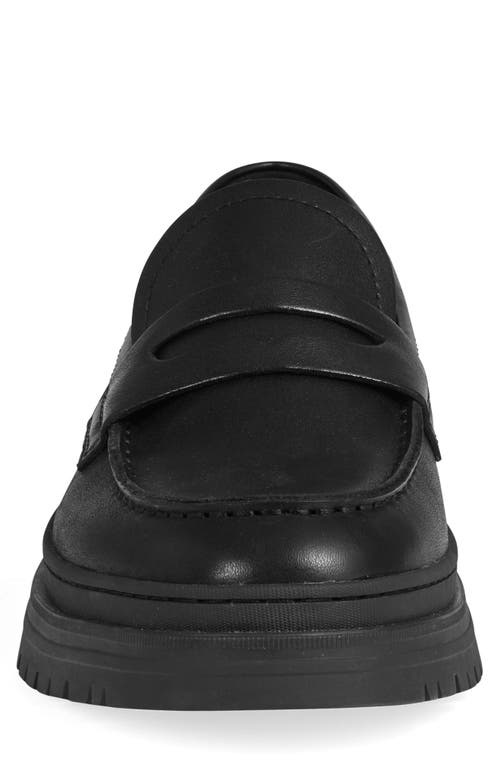 Vagabond Shoemakers James Penny Loafer In Black