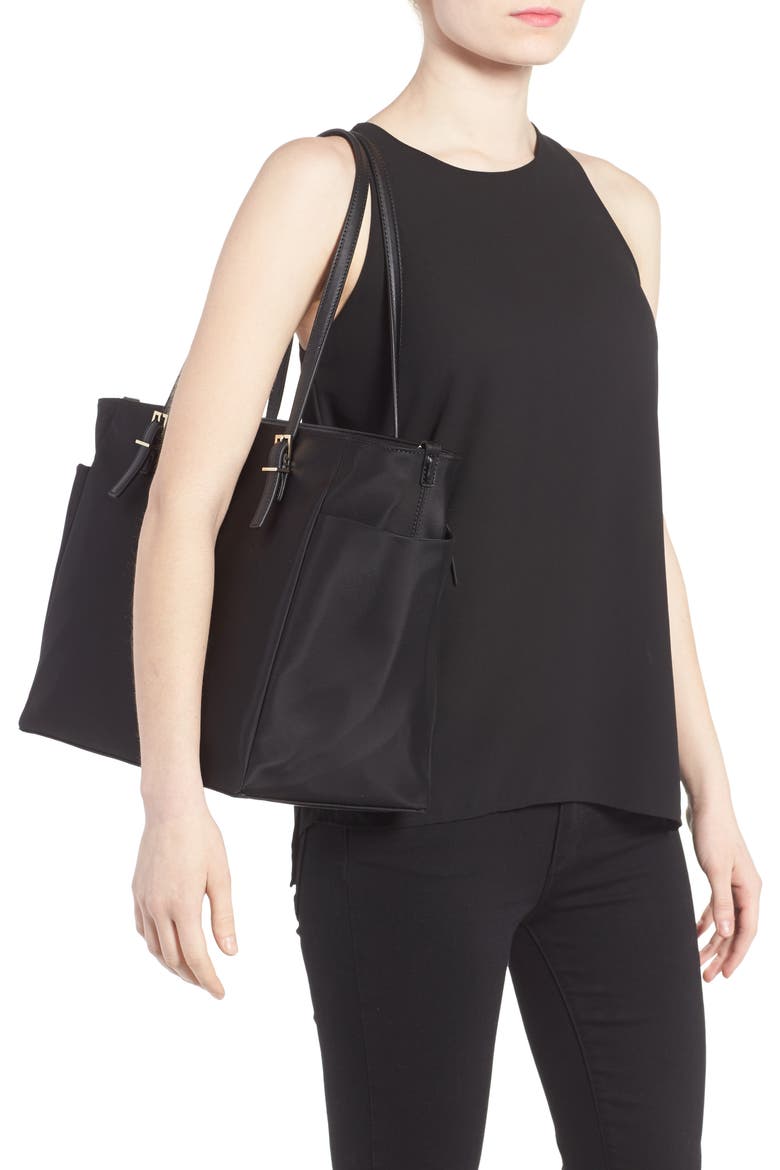 kate spade watson lane betheny nylon diaper bag, Alternate, color, BLACK