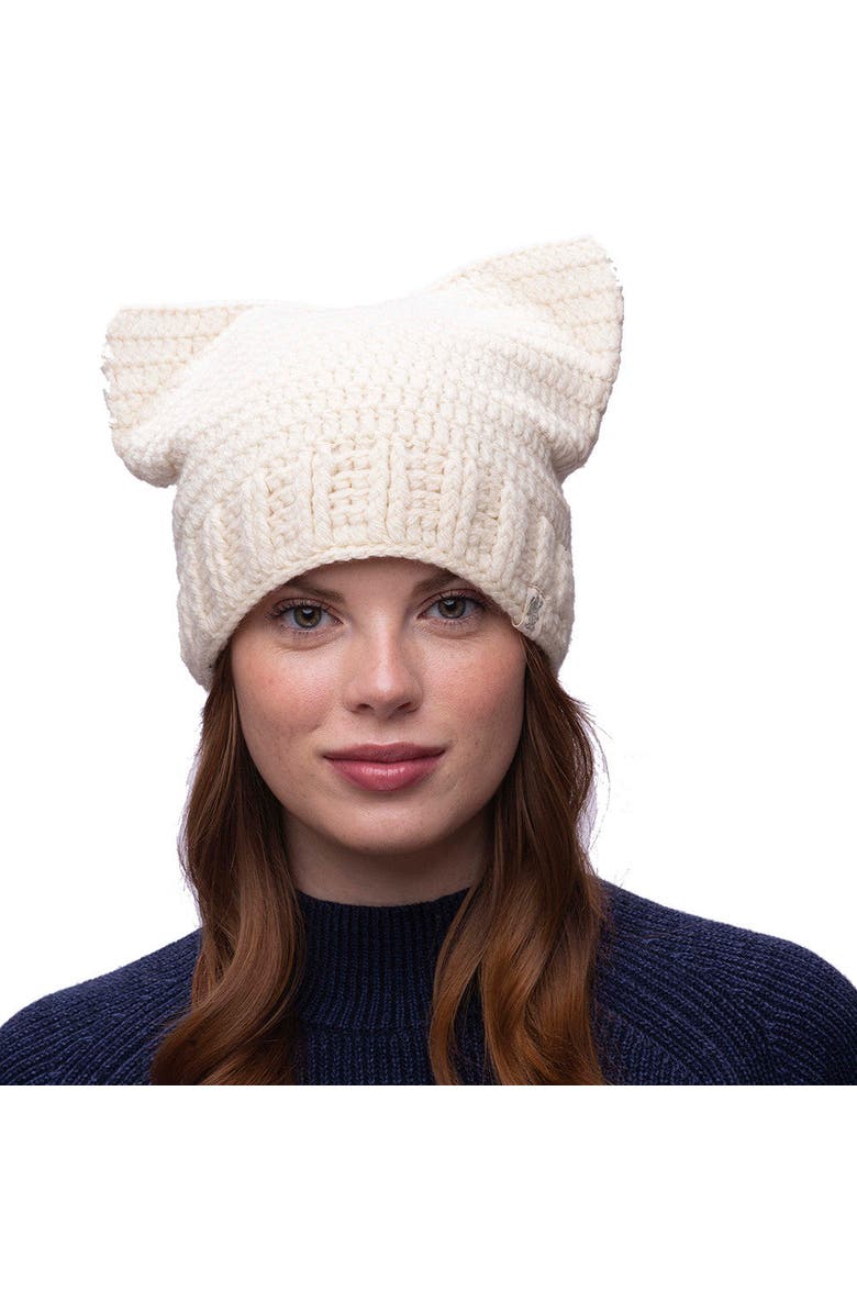 Nirvanna Designs Ear hat, Alternate, color, Black