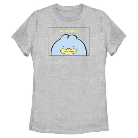 Women's KPop Demon Hunters Hello Friend Duck  Graphic T-Shirt