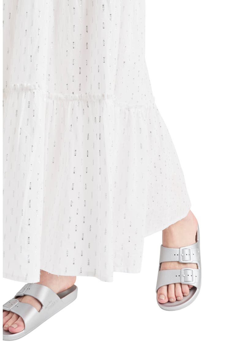 Gwendolyn Tiered Maxi Dress, Alternate, color, WHITE