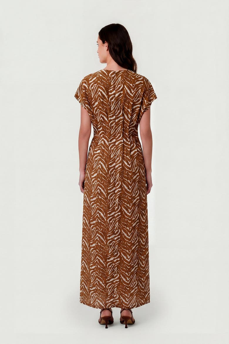 Marley Dress, Alternate, color, Abstract Animal