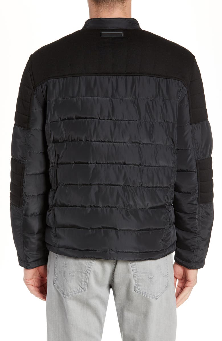 Marc New York Wilsow Quilted Moto Jacket, Alternate, color, 