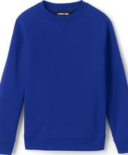 Lands' End School Uniform Kids Crew Sweatshirt