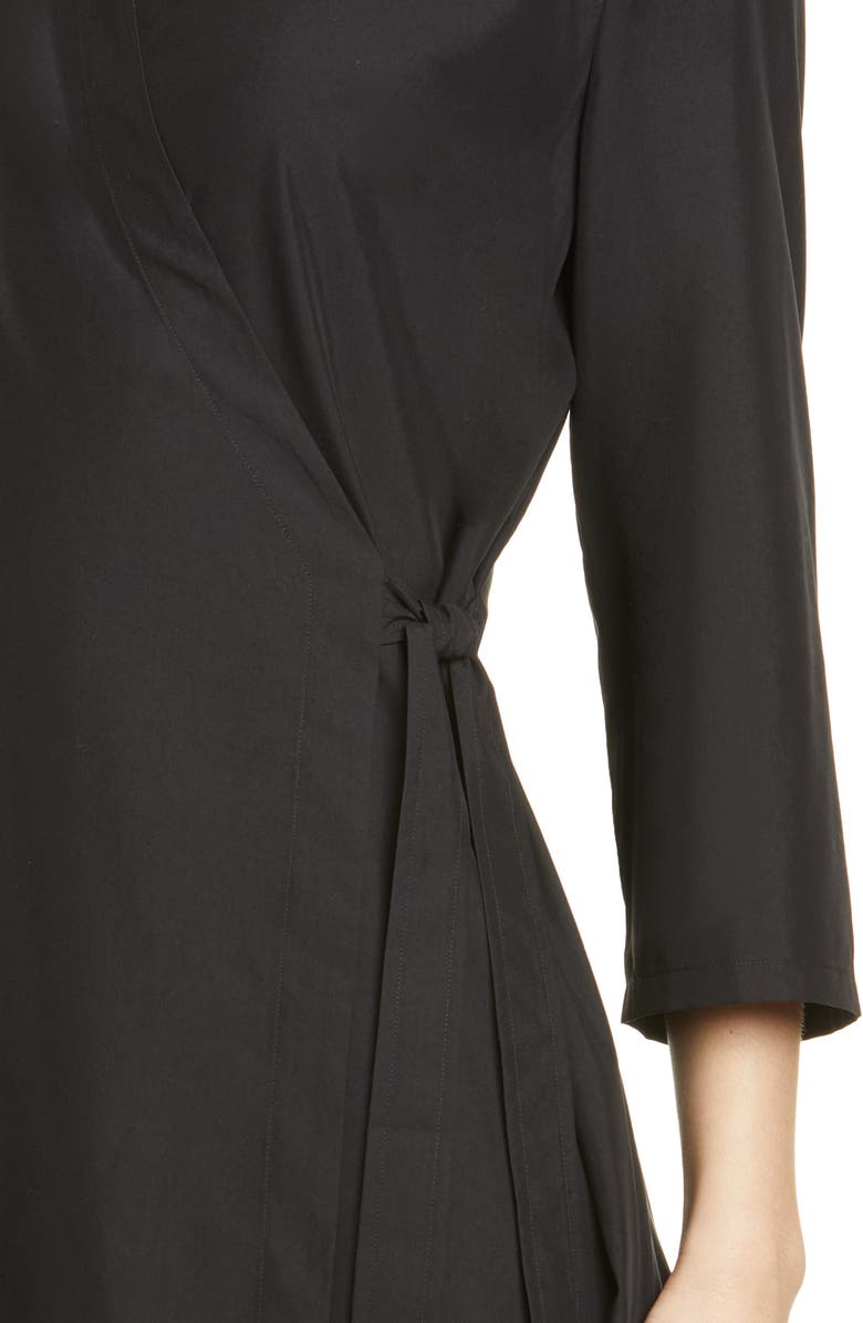 Eileen Fisher Tencel<sup>®</sup> Lyocell Blend Wrap Dress, Alternate, color, 