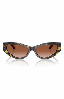 Versace 56mm Cat Eye Sunglasses
