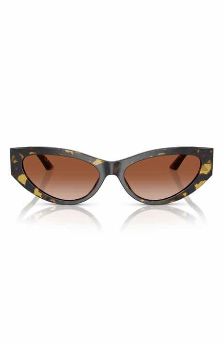 Versace 56mm Cat Eye Sunglasses