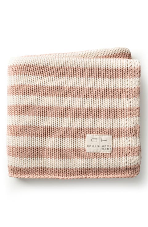 Iconic Stripe Cotton Baby Blanket