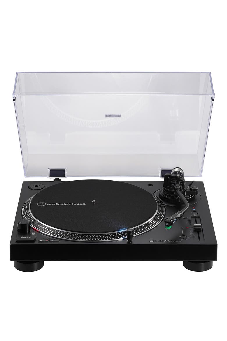 AT-LP120XBT-USB Wireless Direct-Drive Turntable with Bluetooth, Main, color, Black