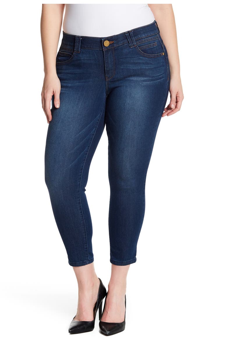 Democracy Stretch Ankle Skimmer Jeans, Main, color, 
