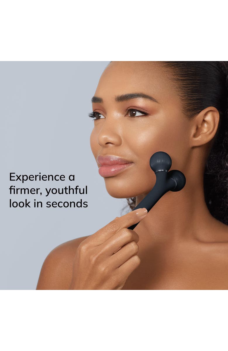 GESKE SmartAppGuided Sonic Facial Roller | 4 in 1, Alternate, color, Black