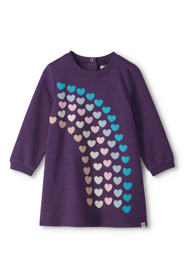 Kids' Majesty Hearts Cotton Dress, Main, color, MAJESTY