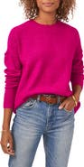 Vince Camuto Exposed Seam Crewneck Sweater