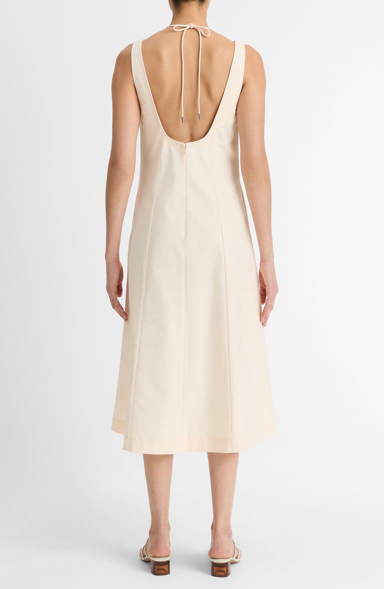 Vince Stretch Cotton Tank Dress, Alternate, color, Rose Nectar