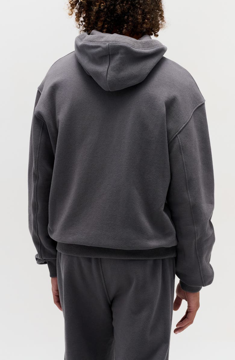 New Balance Made in USA Cotton French Terry Zip Hoodie, Alternate, color,