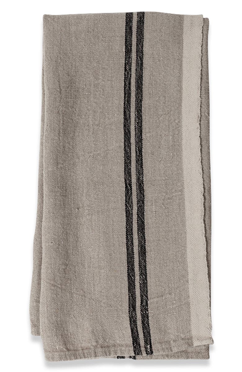 Caravan Set of 2 Vintage Linen Tea Towels, Main, color,