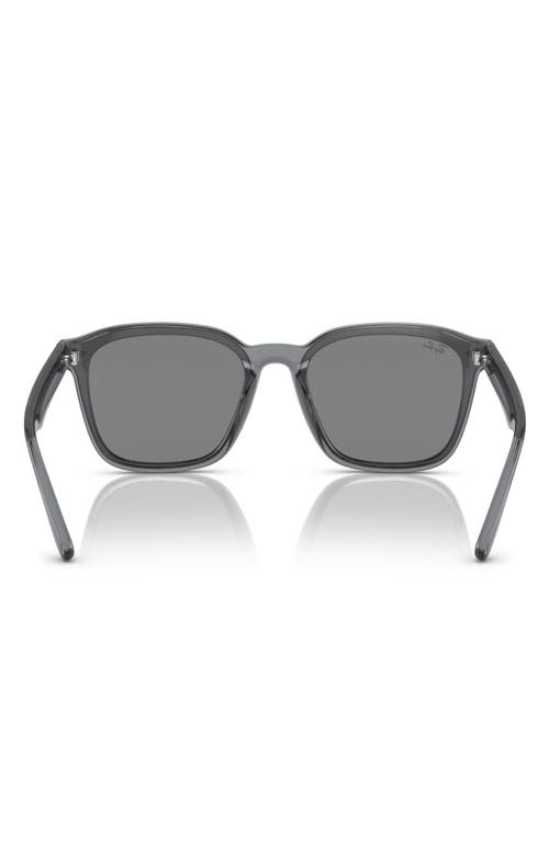 Ray Ban Ray-ban 66mm Square Sunglasses In Gray