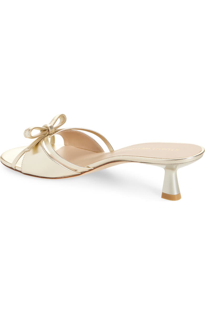 Stuart Weitzman Felicity Slide Sandal, Alternate, color, Platino