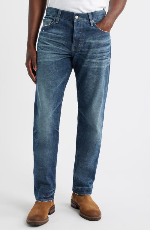 Ag Everett Slim Straight Leg Jeans In Blue